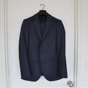 Club Monaco Grant Wool Suit Navy